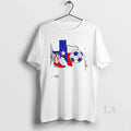 Original Texas Map Soccer Graphic