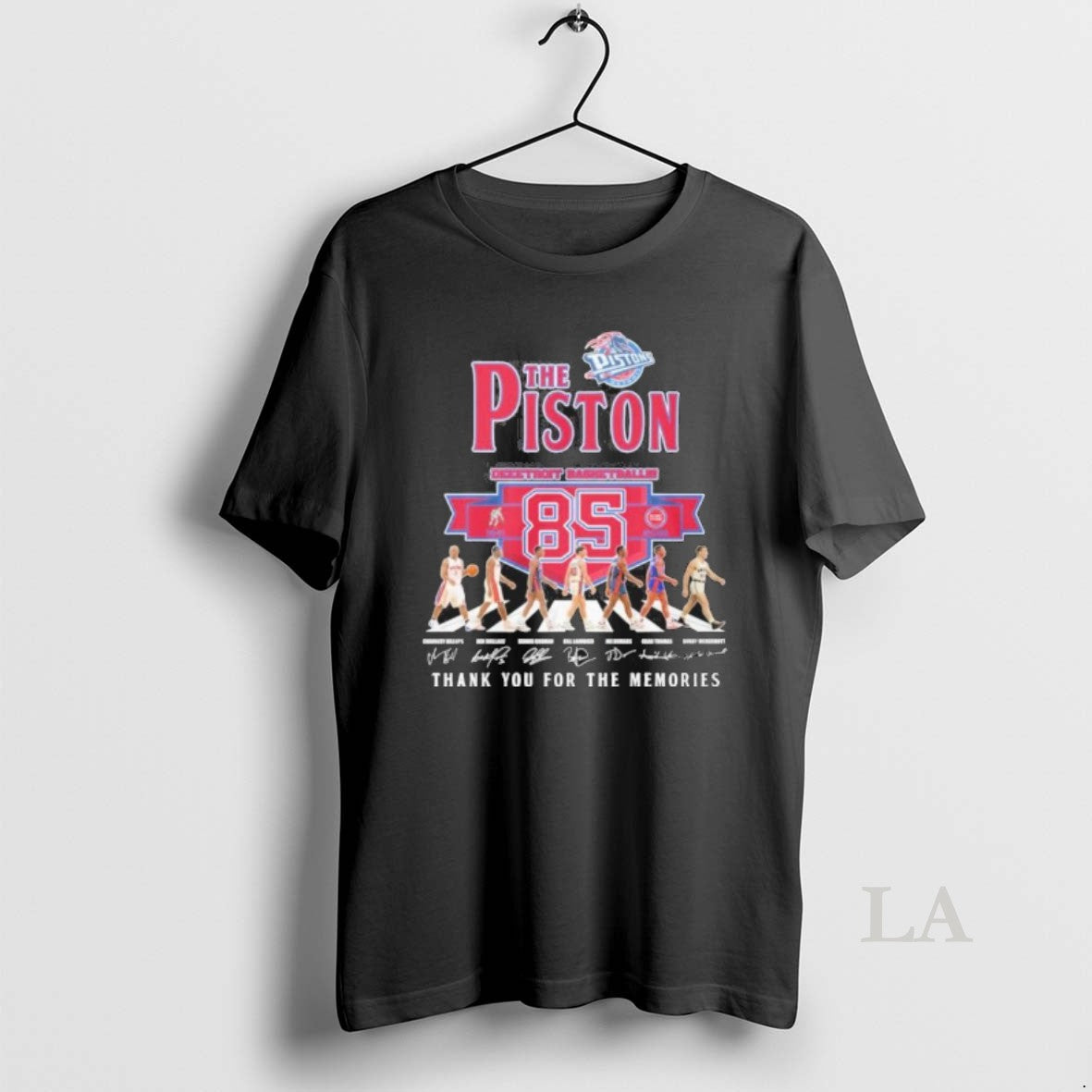 Original The Detroit Pistons Abbey Road 85th Anniversary