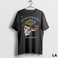 Original The Fat Electrician Old Age And Treachery 77th Infantry Man Club Old Bastard Skull
