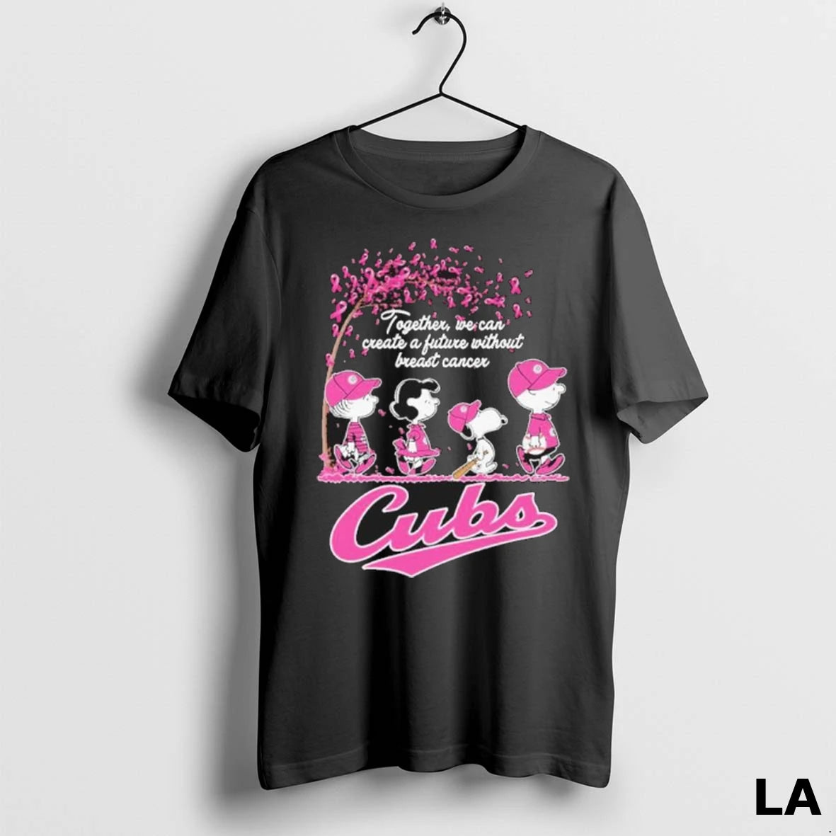 Original The Peanuts X Chicago Cubs Together We Can Create A Future Without Breast Cancer