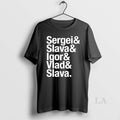 Original The Russian Five Ampersand And Detroit Hockey Sergei Slava Igor Vlad And Slavas
