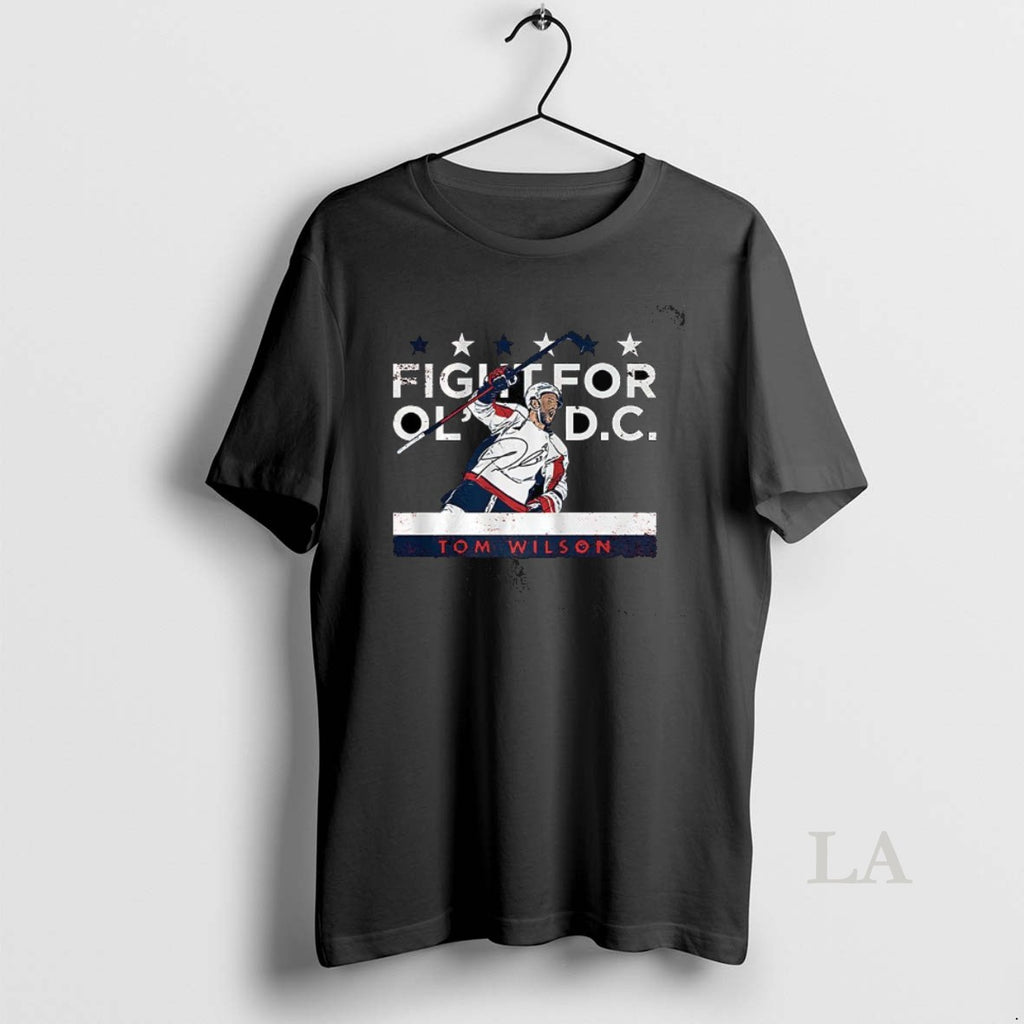 Original Tom Wilson Washington Capitals Nhl Fight For Old Dc Celebration