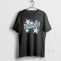 Original Trojans Glitter Effect And Stars Around Style