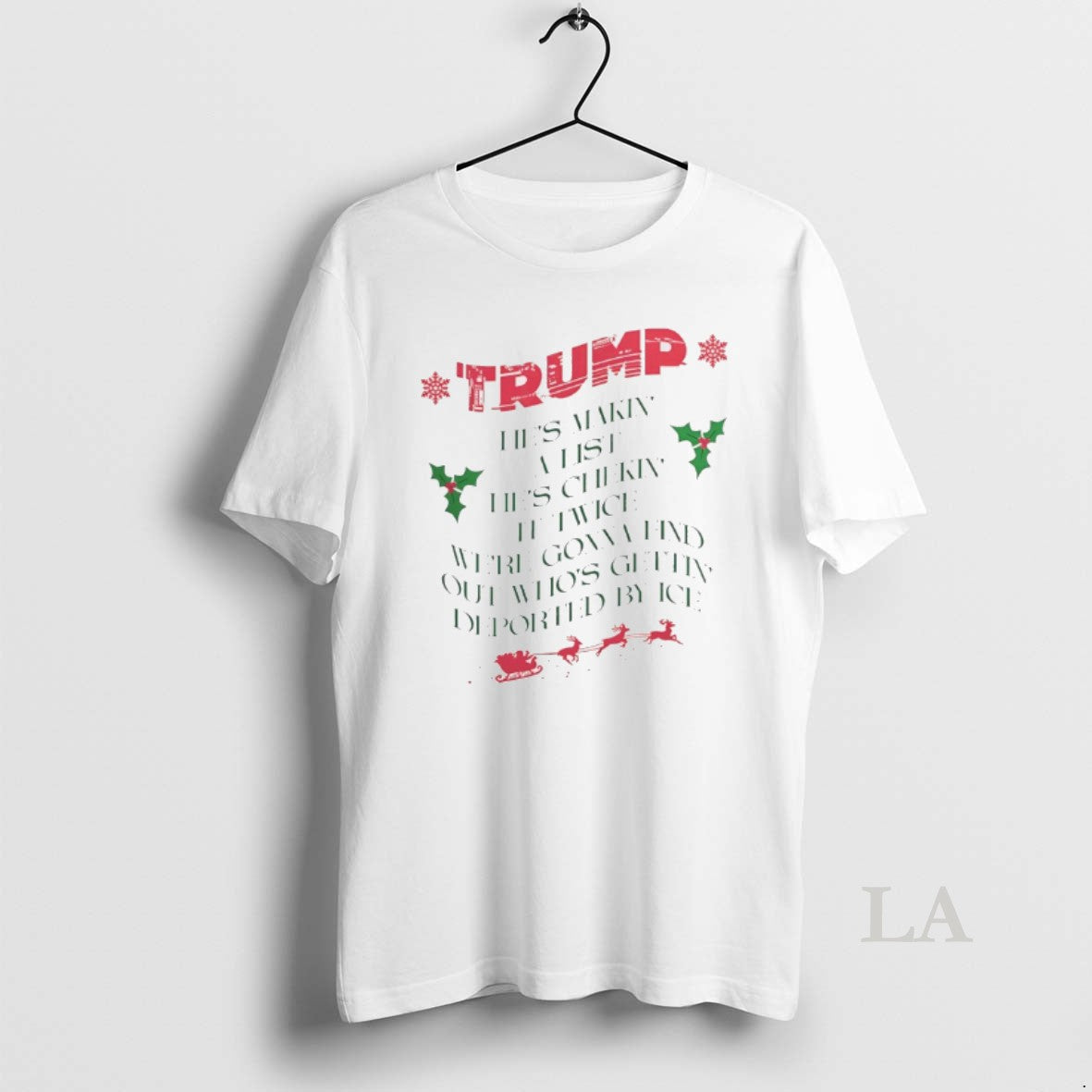 Original Trump Hes Makin A List Hes Chekin It Twice