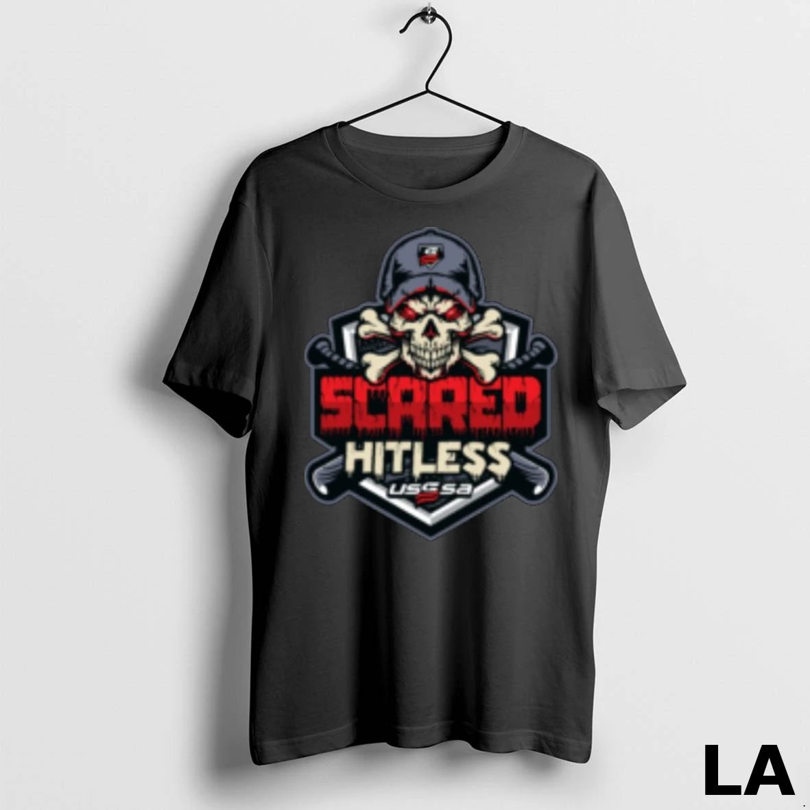 Original Usssa Scared Hitless A Only Usssa Jason Rings Oct 25 26 2025 Long Sleve