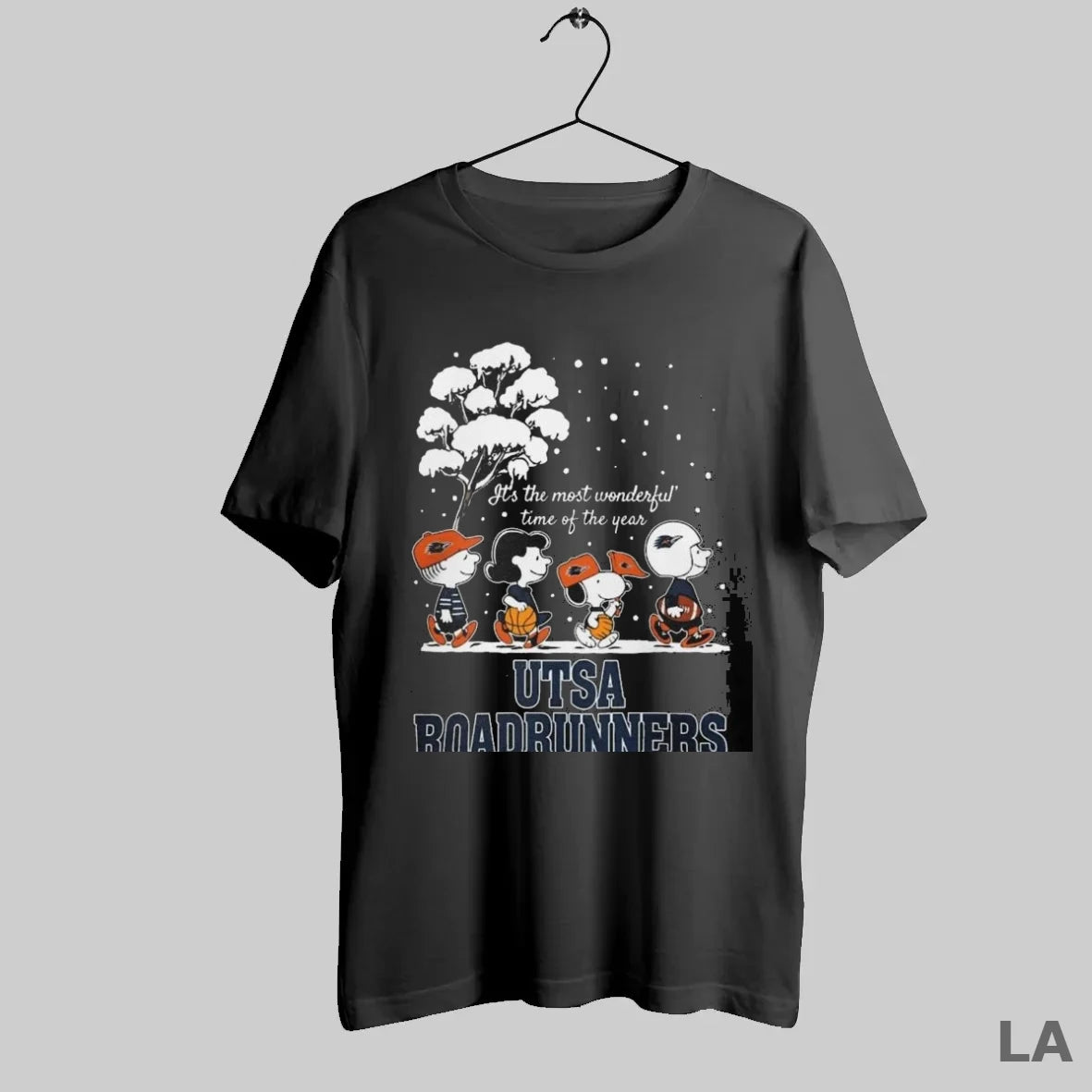Original Utsa Roadrunners X The Peanuts Winter Its The Most Wonderful Time Of The Year
