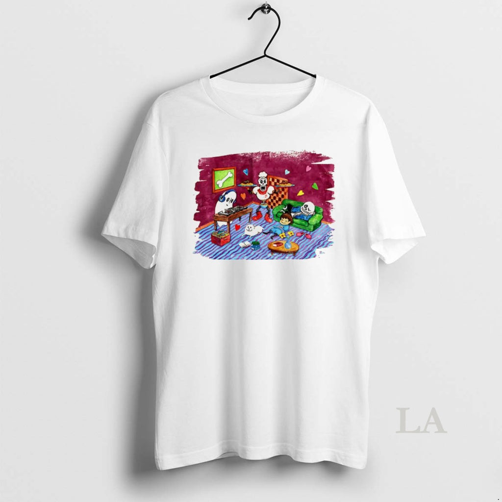 Original Undertale 10th Anniversary Commemorative Chill Arrangement Video Game Character Painting
