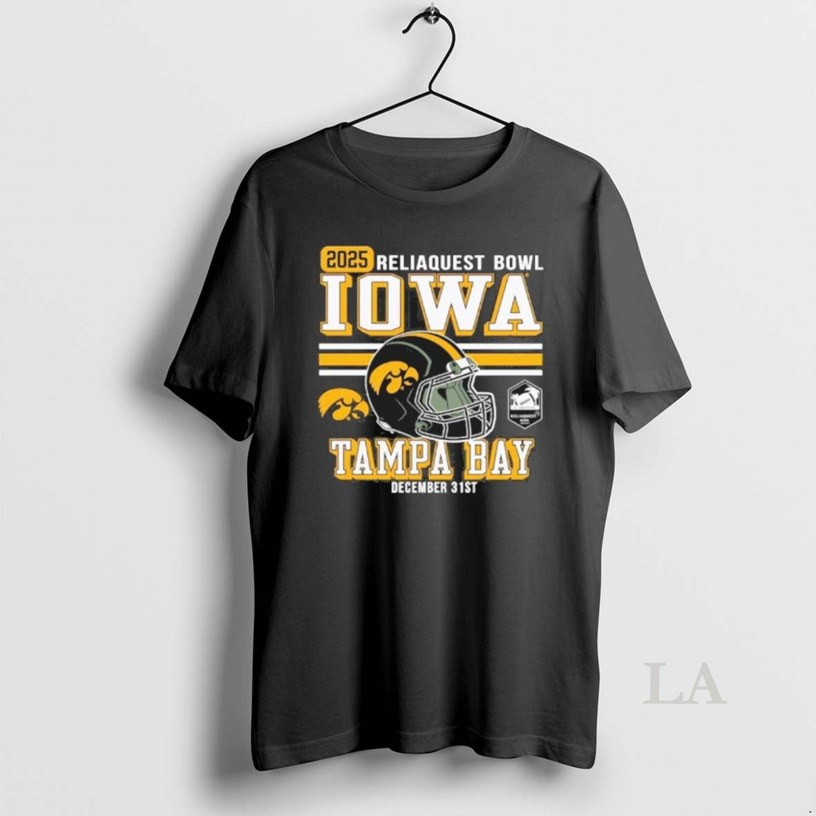 Original University Of Iowa Hawkeyes Football 2025 Reliaquest Bowl Bound