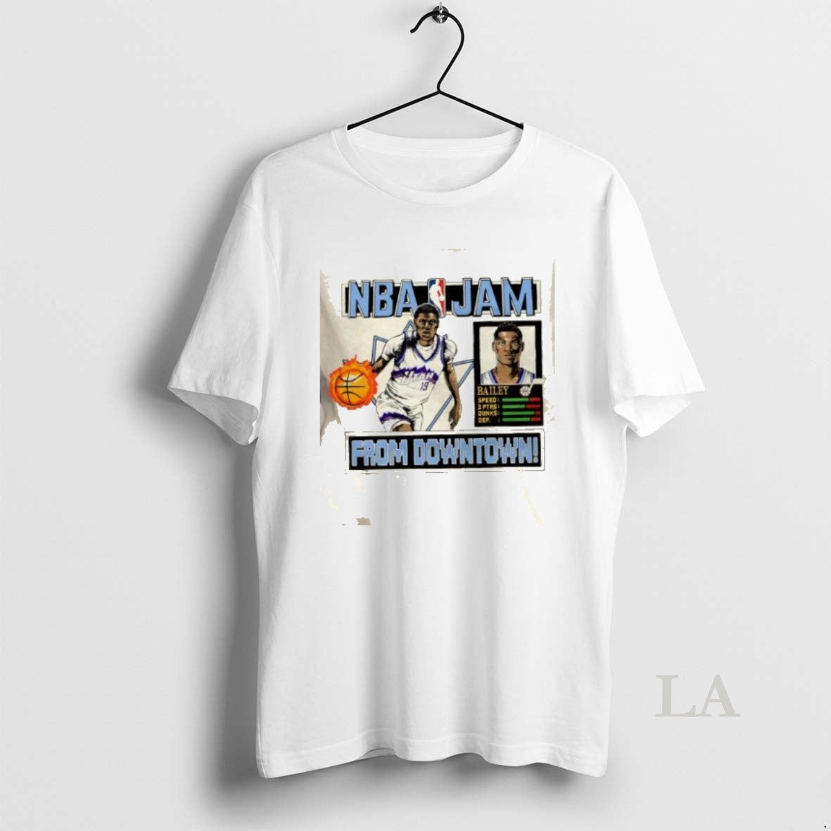 Original Utah Jazz Ace Bailey Nba Jam From Downtown