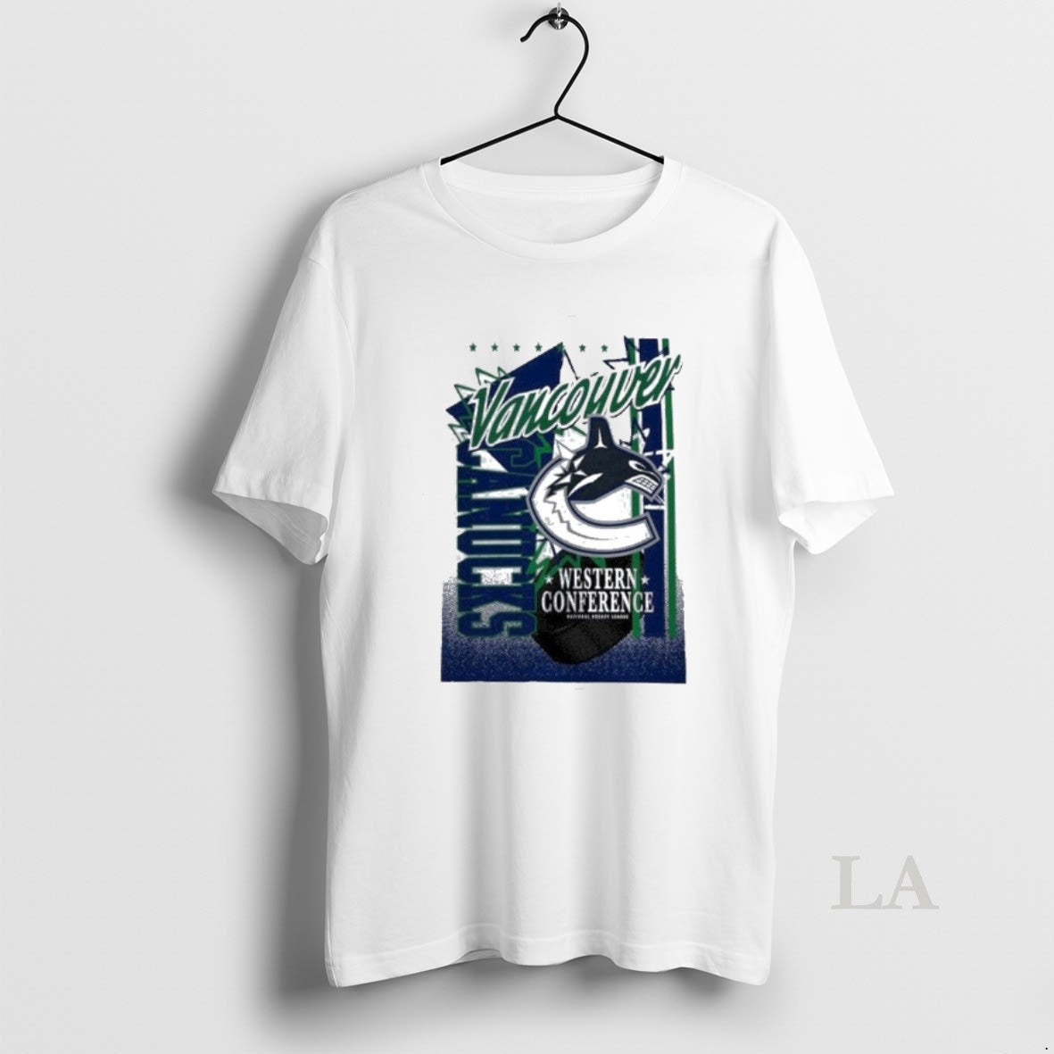 Original Vancouver Canucks Western Conference Nhl Logo