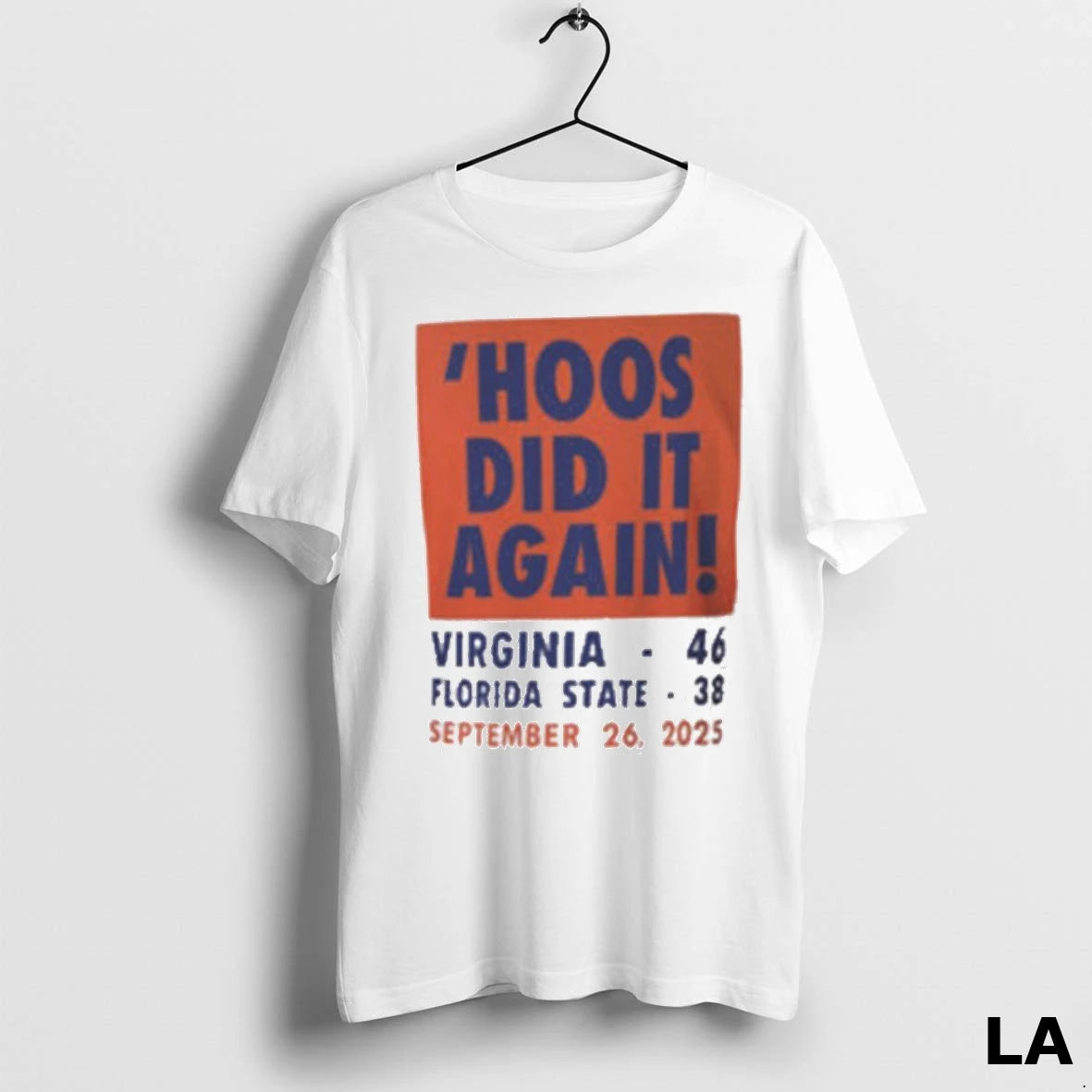 Original Virginia Cavaliers Vs Florida State Seminoles Back Hoos Did It Again September 26 2025