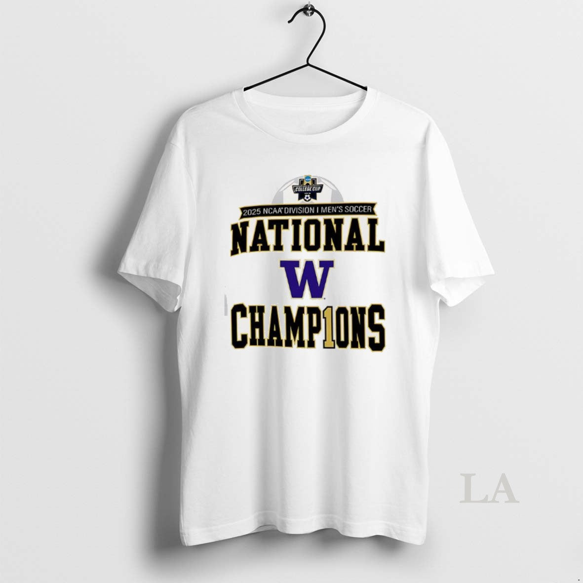 Original Washington Huskies 2025 Ncaa Division Mens Soccer National Champions