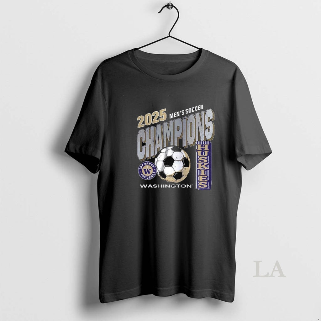 Original Washington Huskies Mens Soccer Ncaa Big Ten Conference 2025 Champions