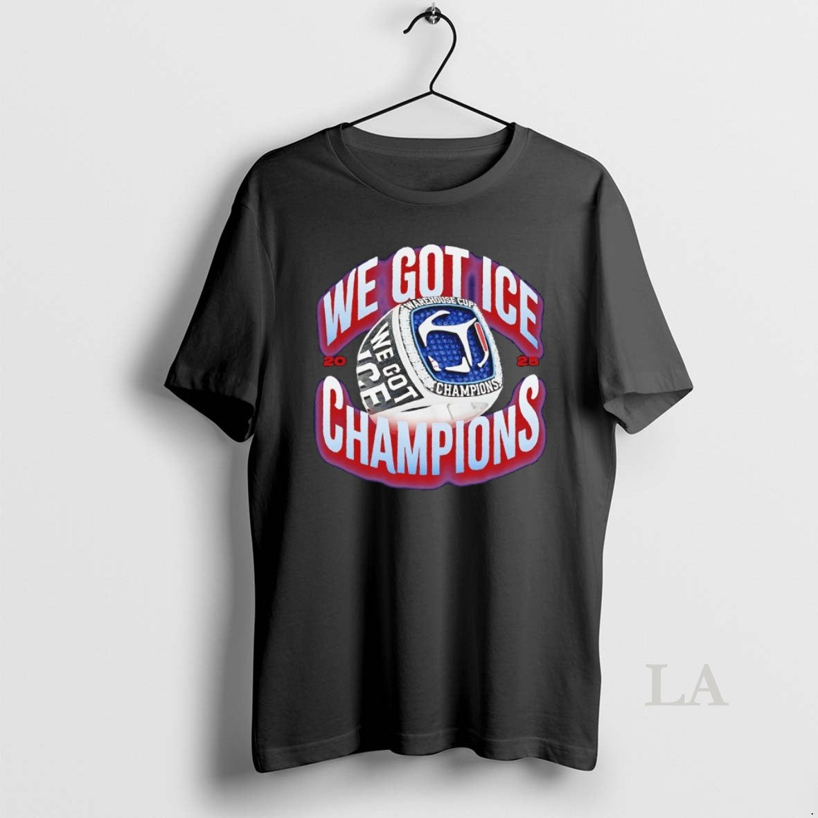 Original We Got Ice Champions Warehouse Cup Rings 2025