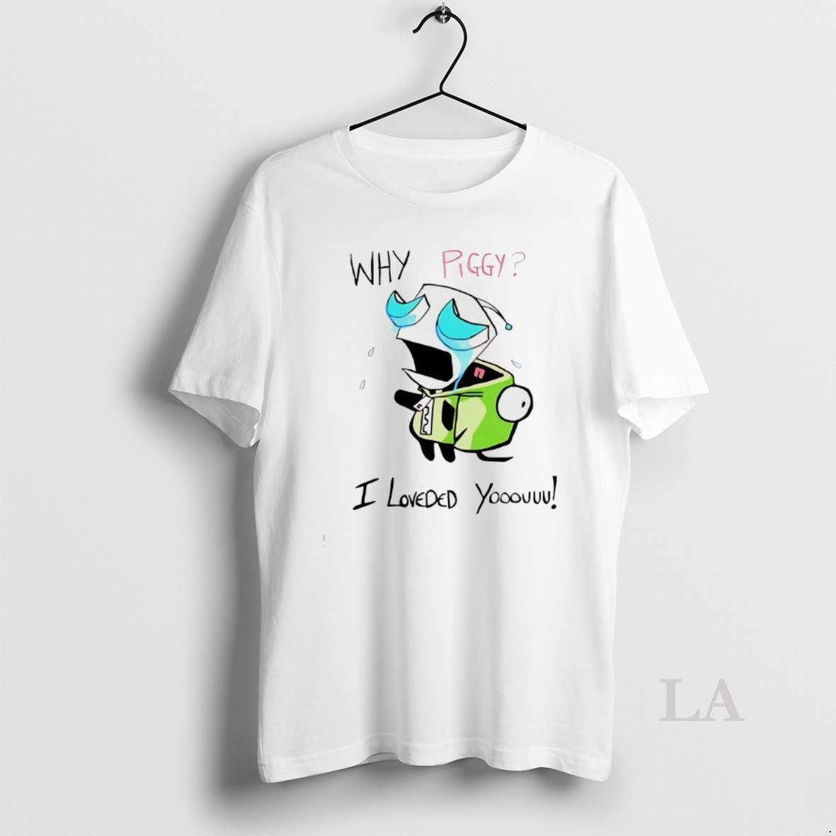 Original Why Piggy I Loveded You Gir Invader Zim