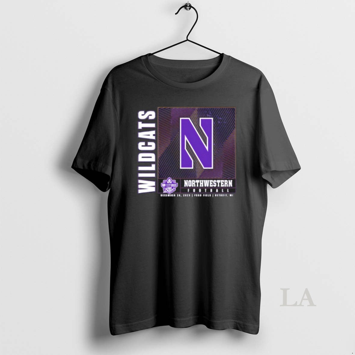 Original Wildcats Northwestern 2025 Gameabove Sports Bowl Line Art