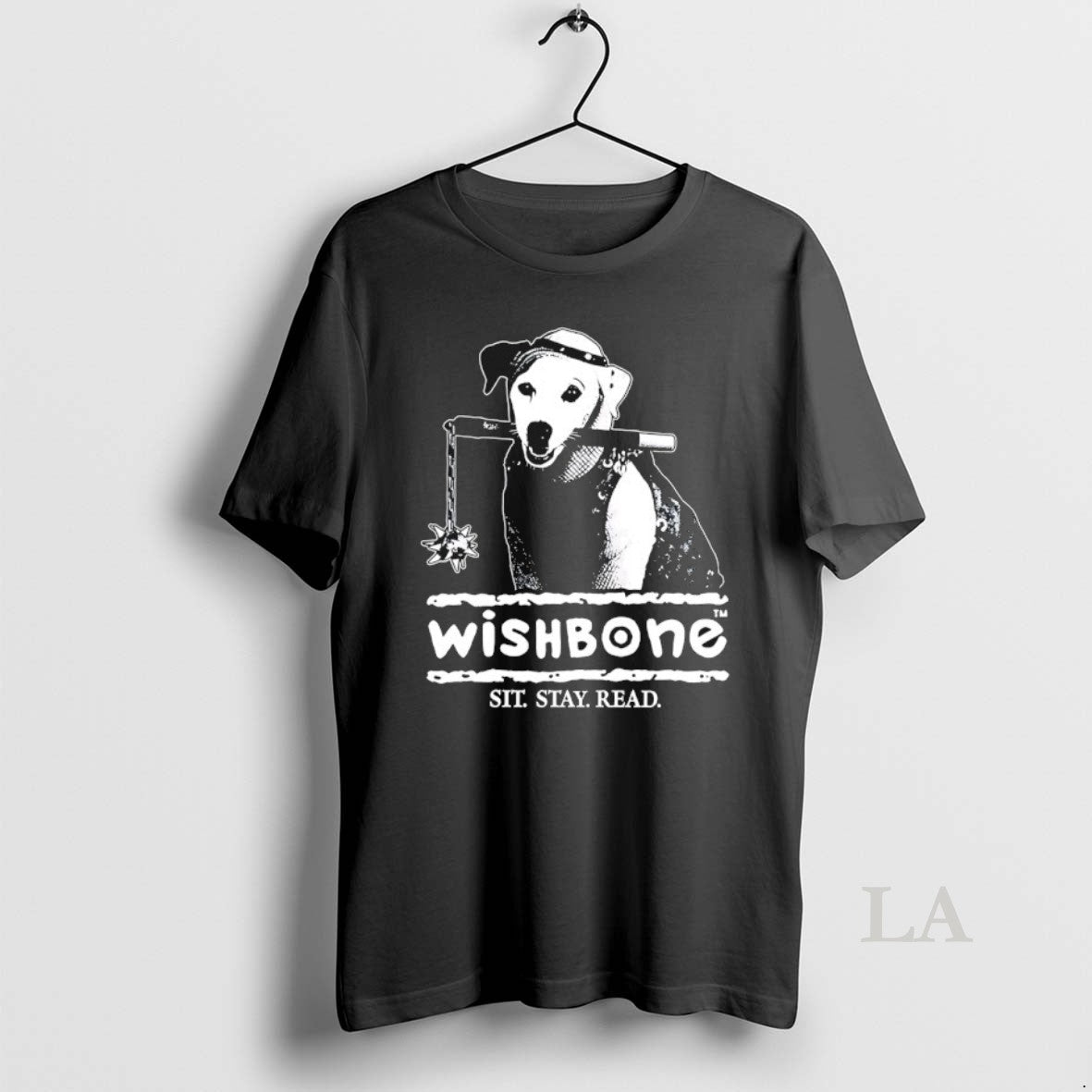 Original Wishbone Sit Stay Read Dog