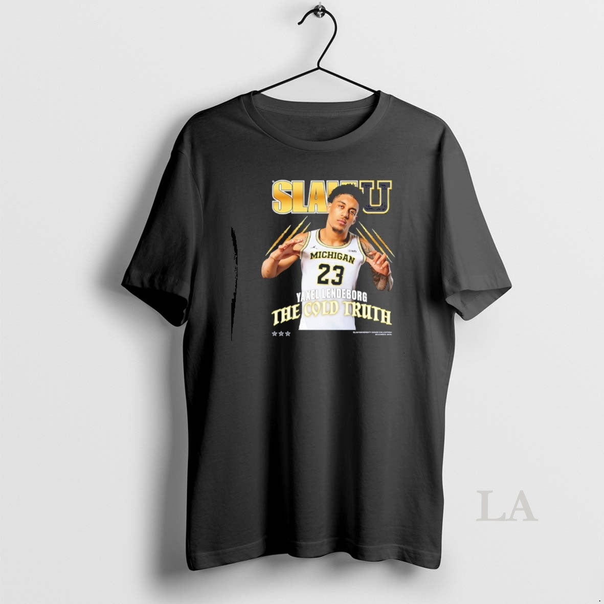 Original Yaxel Lendeborg The Cold Truth Michigan Wolverines Slamu