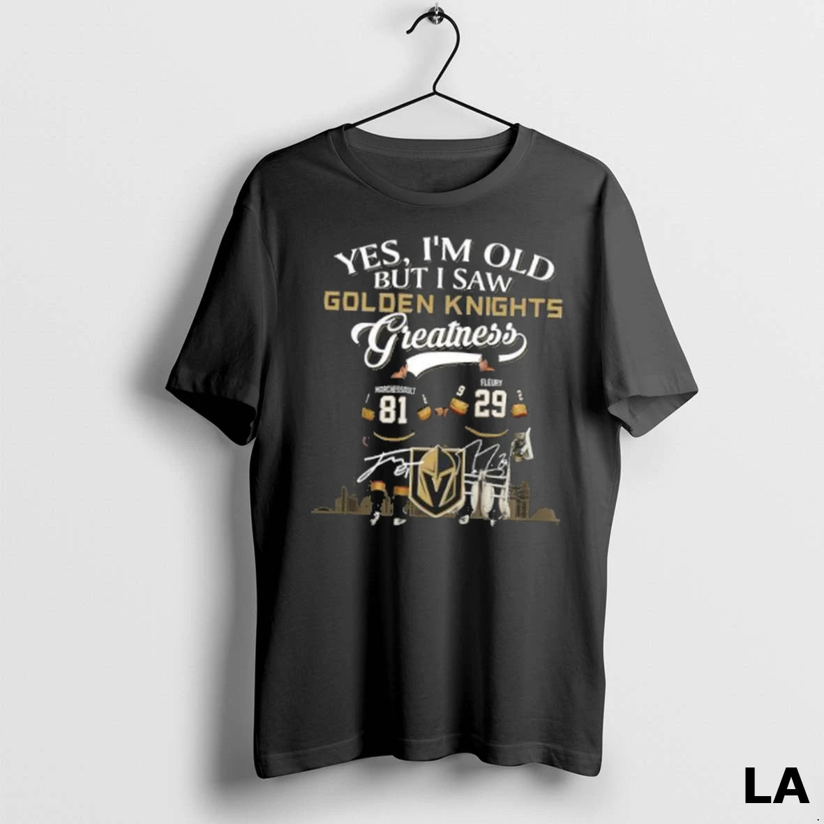 Original Yes Im Old But I Saw Vegas Golden Knights Greatness Marchessault And Fleury Legends