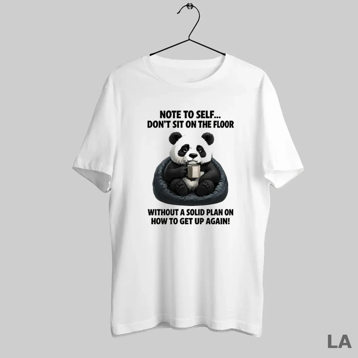 Original X3htvikh Sad Panda Note To Self Dont Sit On The Floor Without A Solid