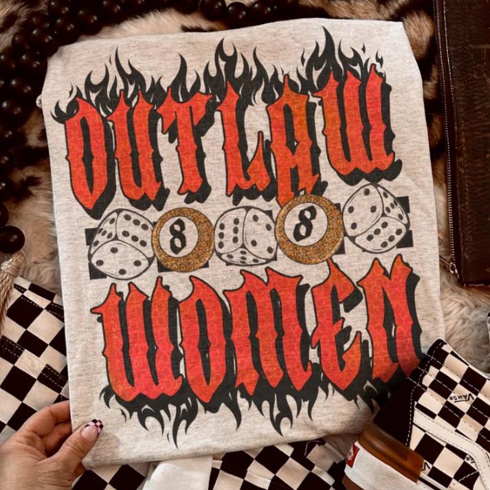 Out Law Flames Shirt Vintage Western Cowgirl Outfits Western Stuff Tops Country Concert Outfits Western Clothes