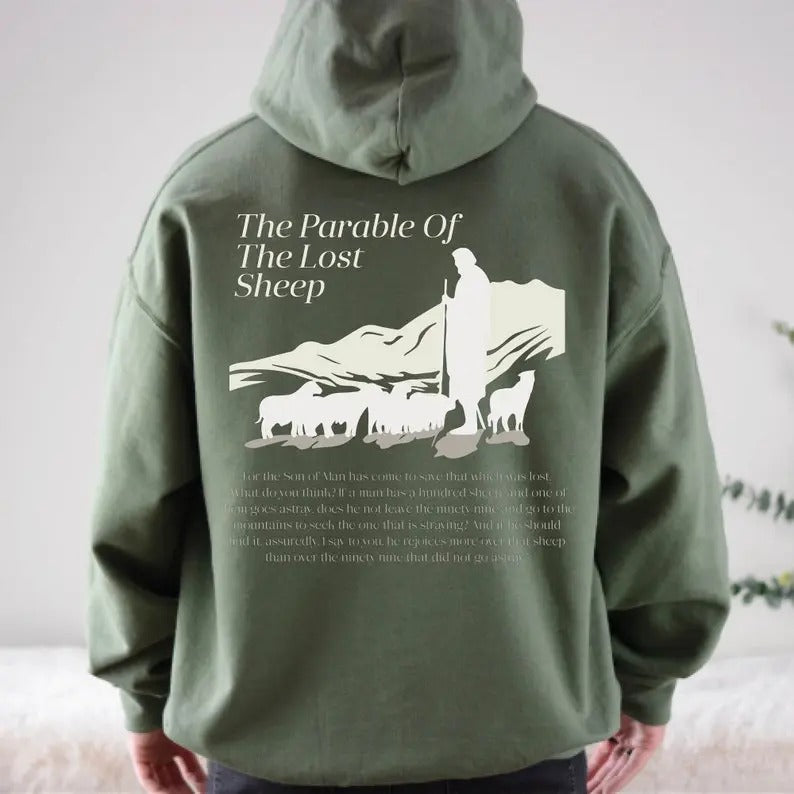 Parable Lost Sheep Back Faith Bible Verse Worship Gospel Christian Religious Jesus