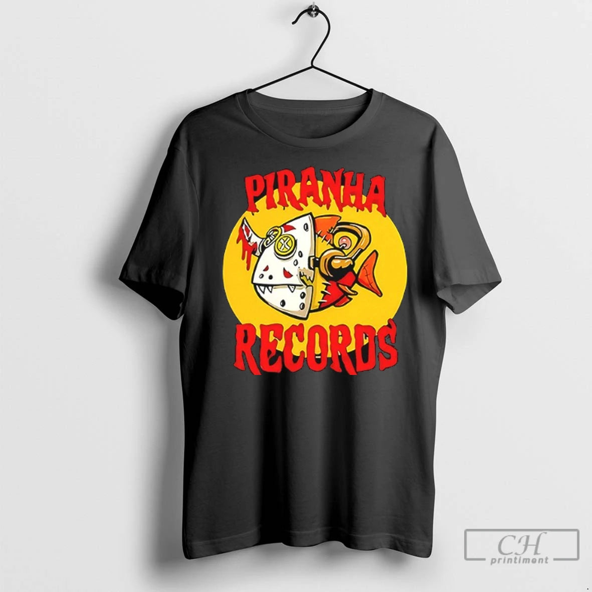 Piranha Records Halloween T Shirts
