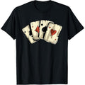 Poker Texas Hold'Em Gambling Casino 4 Aces Poker Made Usa