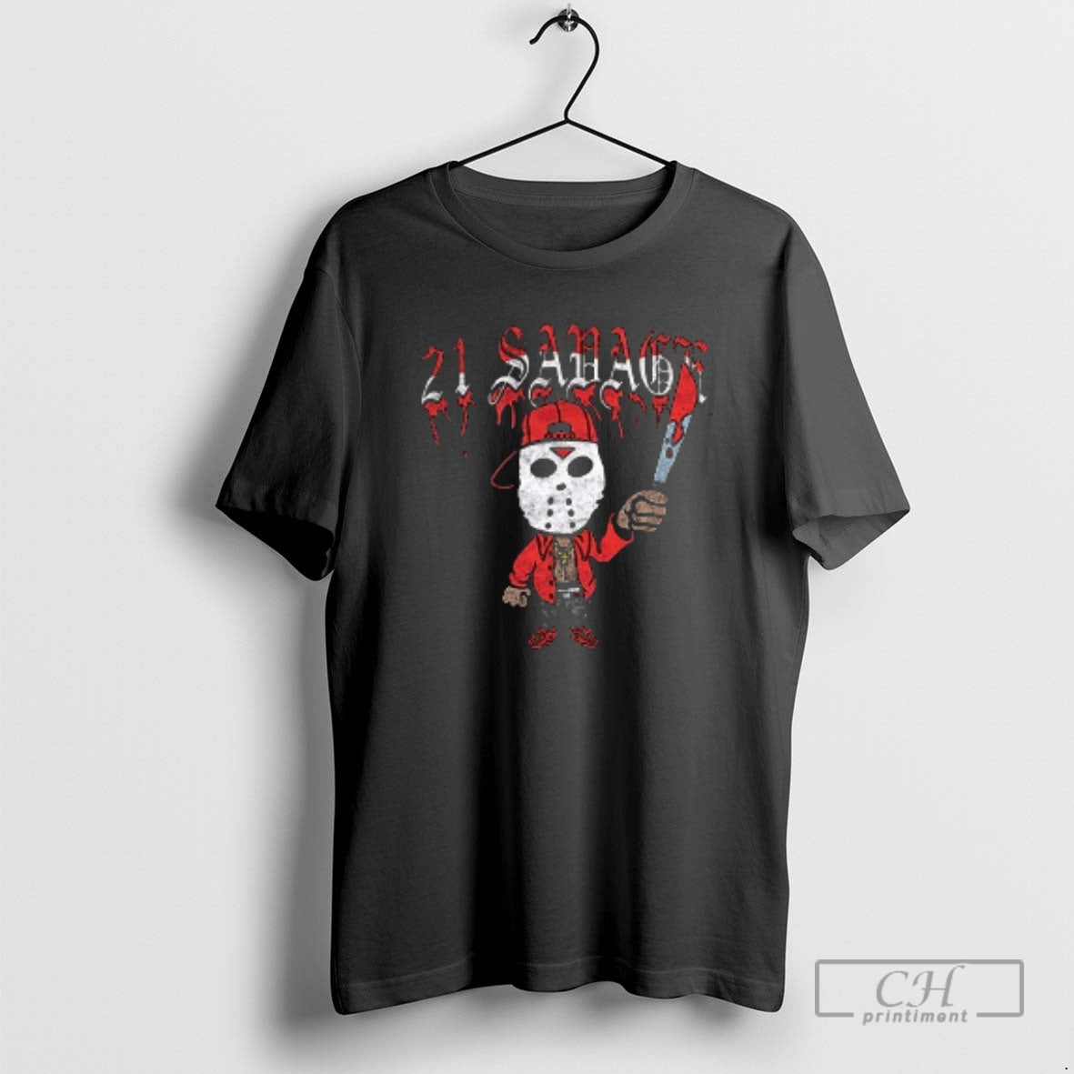 Premium 21 Savage Slaughter King 12 01 15 Art Double Graphic Shirt Sweater