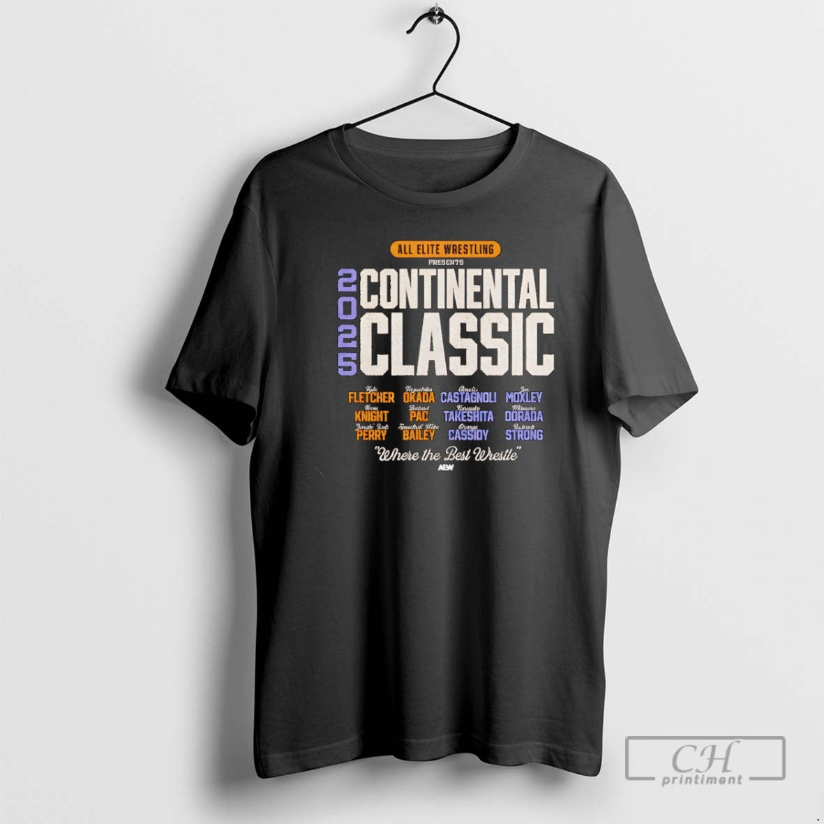 Premium Aew Continental Classic 2025 Where The Best Whestle Christmas Shirt Sweater