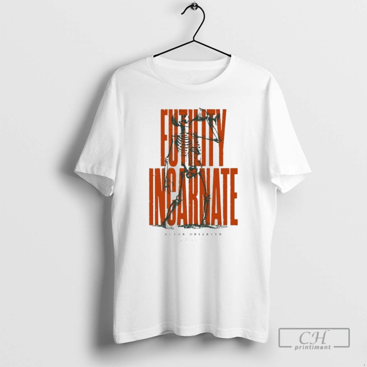 Premium Actor Observer Futility Incarnate Skeleton Shirt Sweater