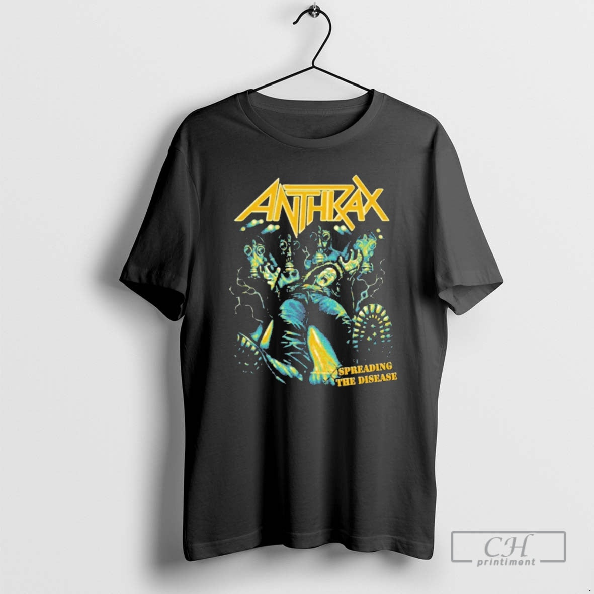Premium Anthrax Electric Fence Spreading The Disease 40th Anniversary Shirt Sweater