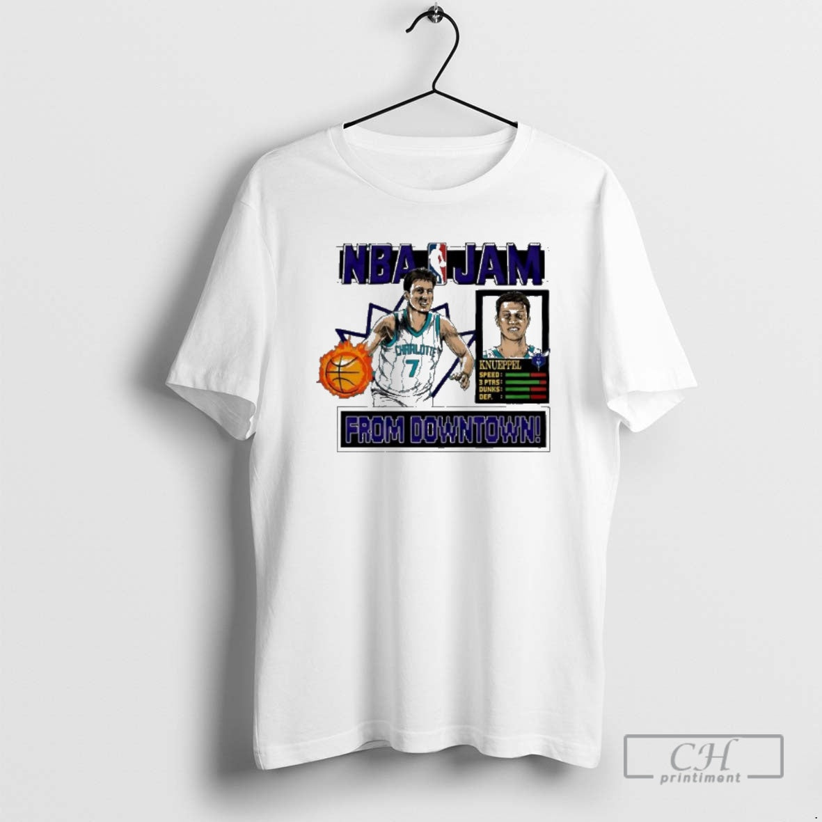 Premium Charlotte Hornets Nba Jam Hornets Kon Knueppel Shirt Sweater