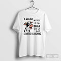 Premium Cow I Asked Myself If Im Okay And We Both Started Laughing Shirt Sweater