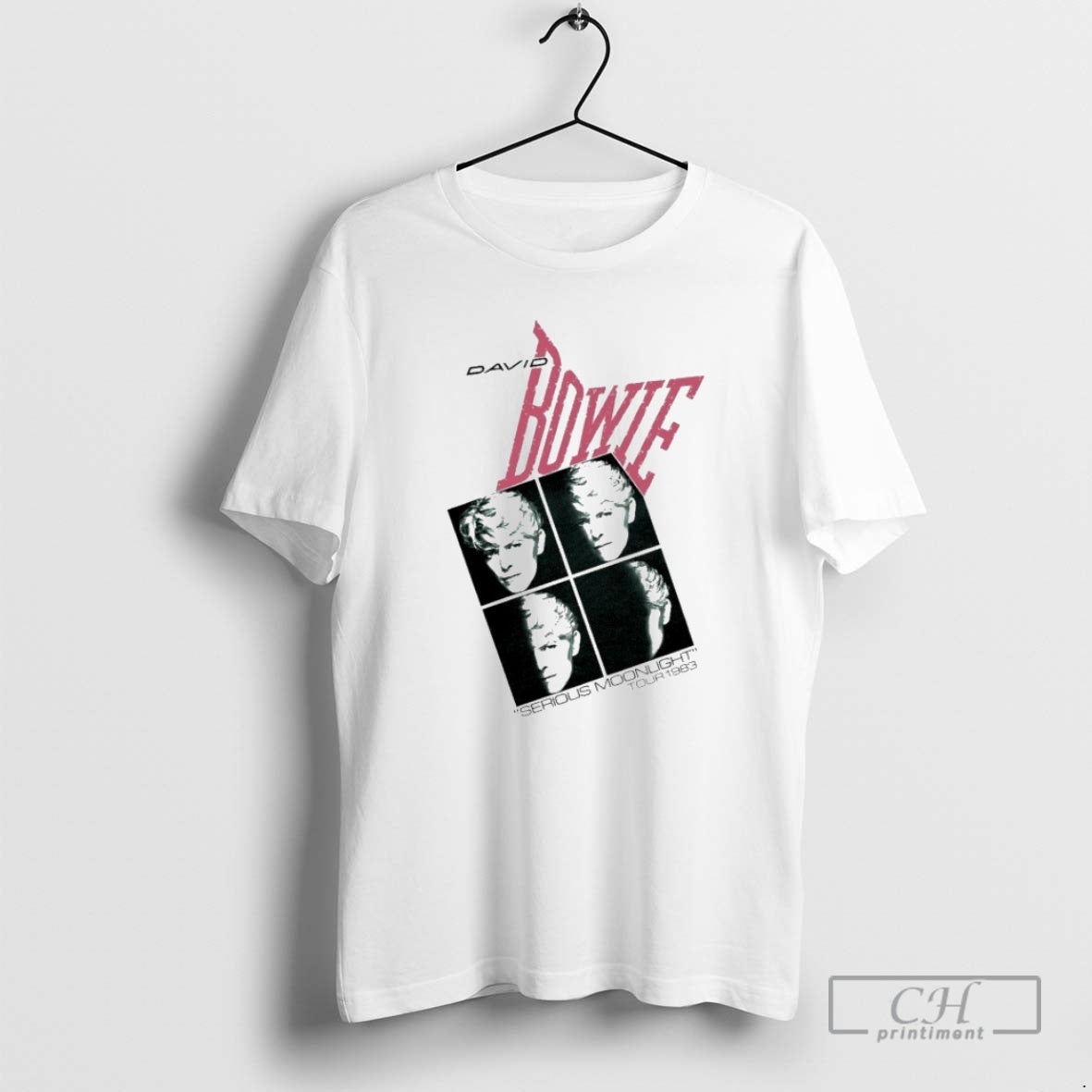 Premium David Bowie Serious Moonlight Tour 1983 Shirt Sweater