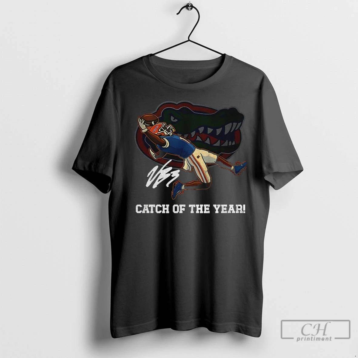 Premium Florida Gators Vernell Brown Iii Catch Of The Year 2025 Long Island Sharks Signature