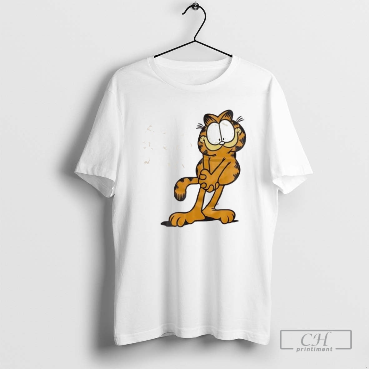 Premium Garf Cat Am I Cute Or What Graphic Shirt Sweater