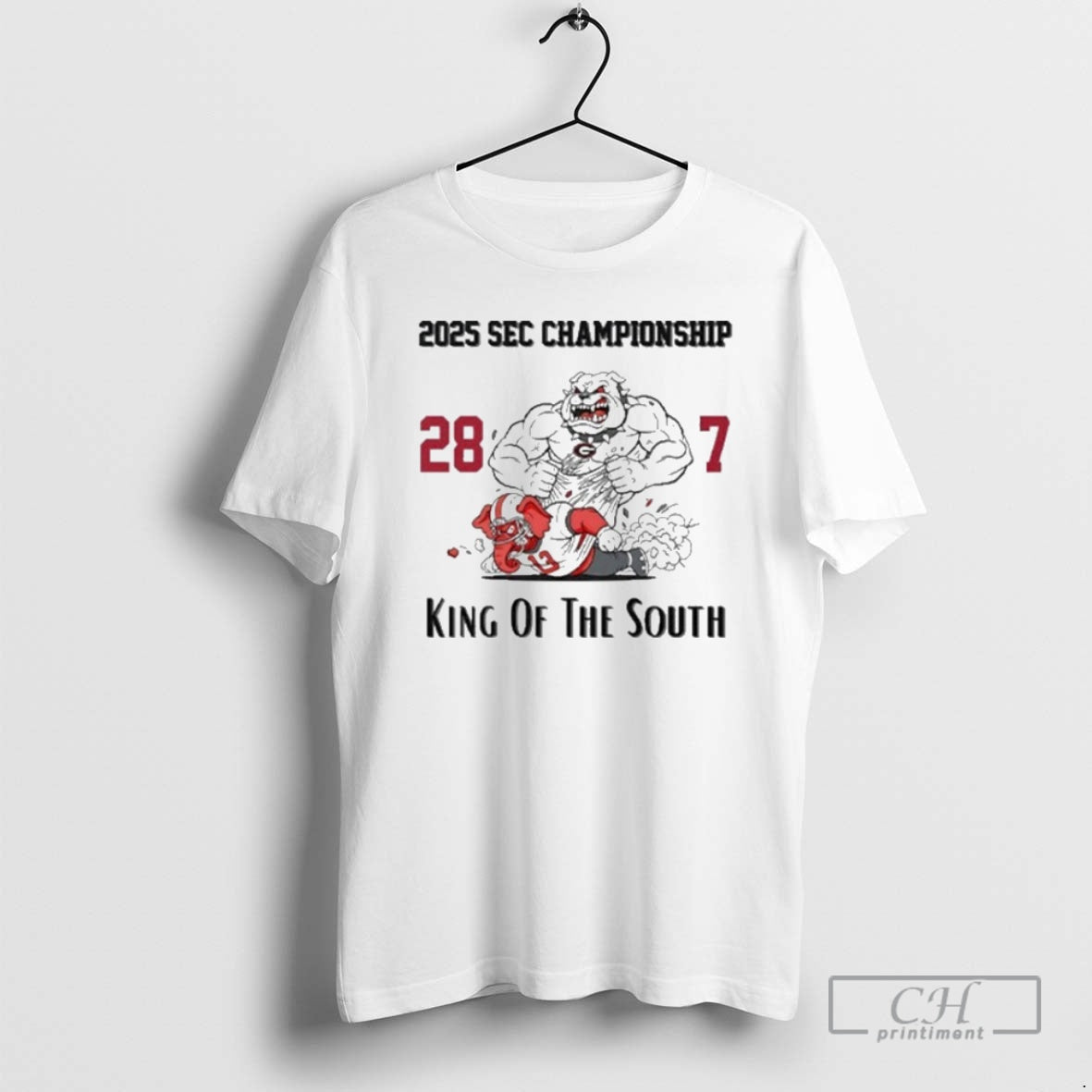 Premium Georgia Bulldogs 2025 Sec Championship 28_e2_80_937 King Of The South Boxing Mascot Shirt Sweater