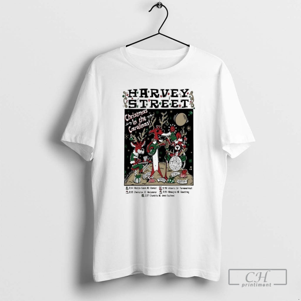 Premium Harvey Street 2026 Christmas In The Carolinas Shows Shirt Sweater