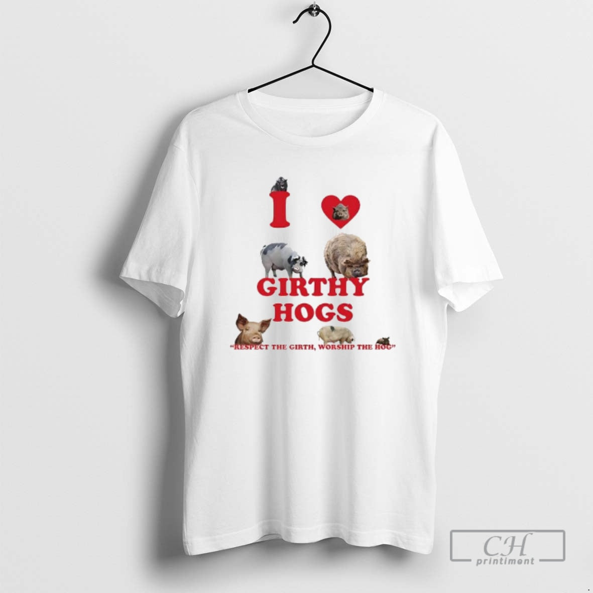 Premium I Love Girthy Hogs Respect The Girth Worship The Hog Shirt Sweater