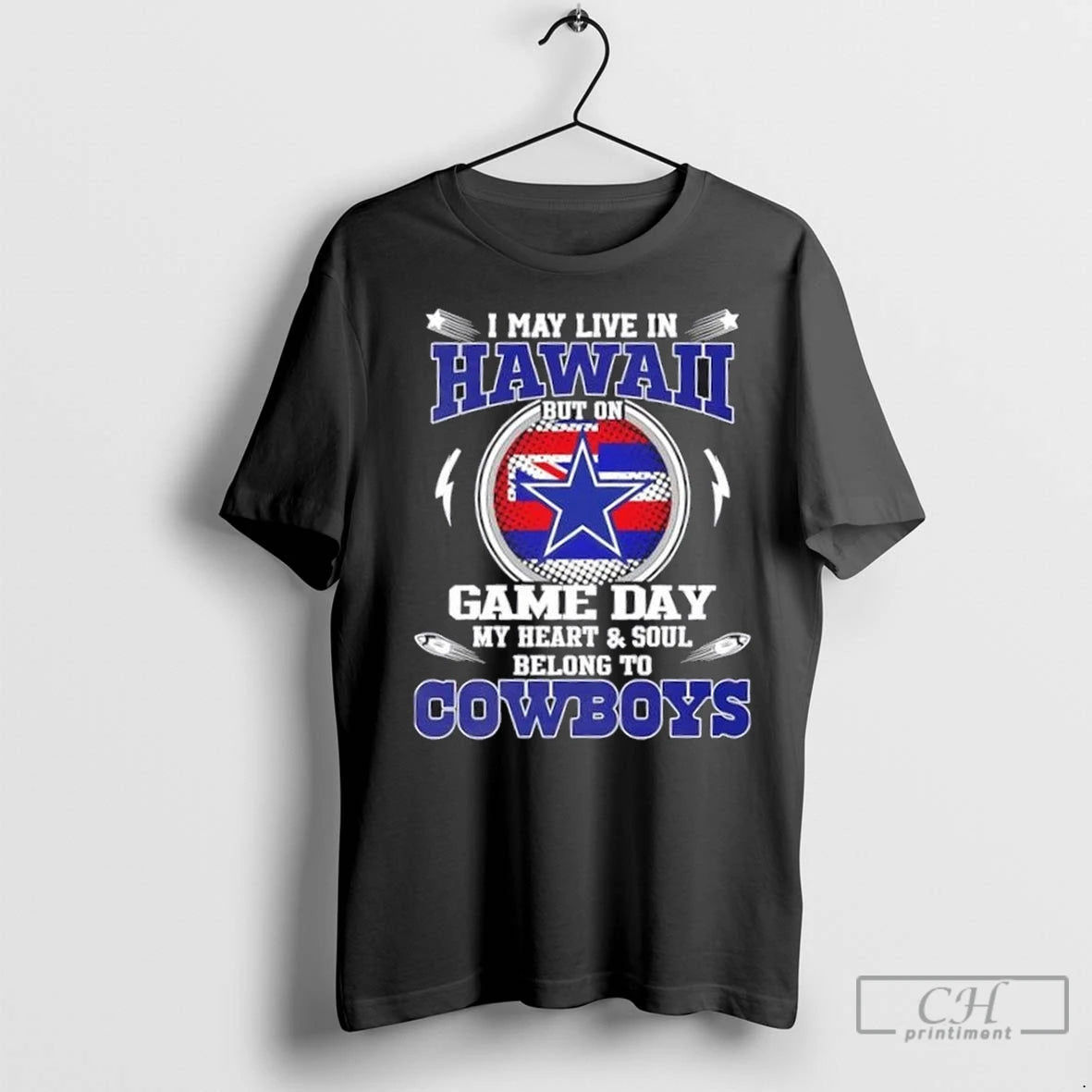 Premium I May Live In Hawaii But On Game Day My Heart And Soul Belongs