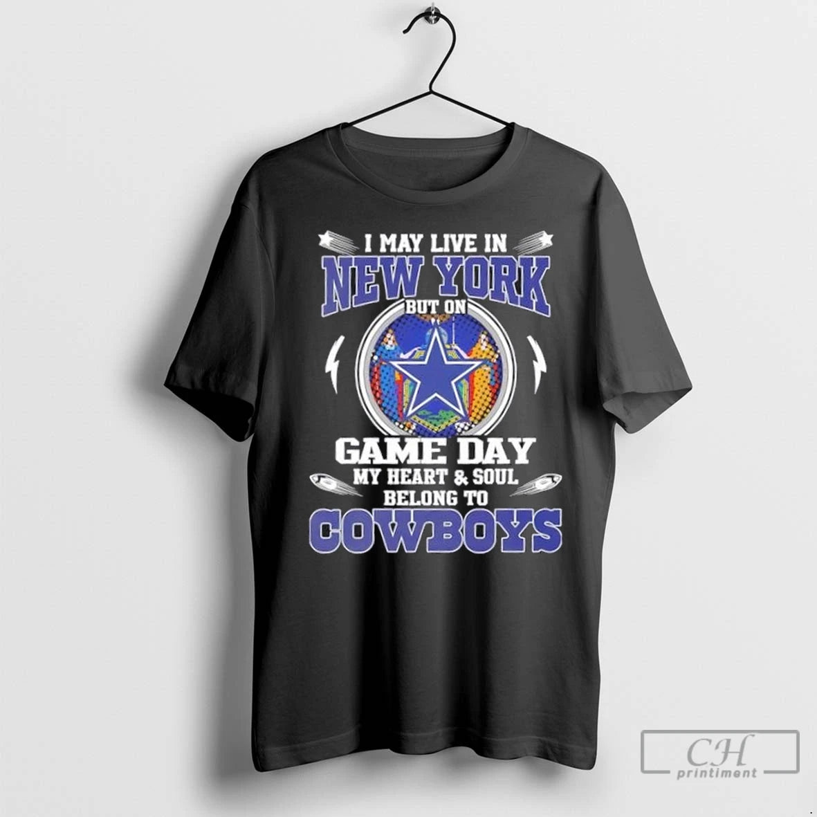 Premium I May Live In New York But On Game Day My Heart And Soul