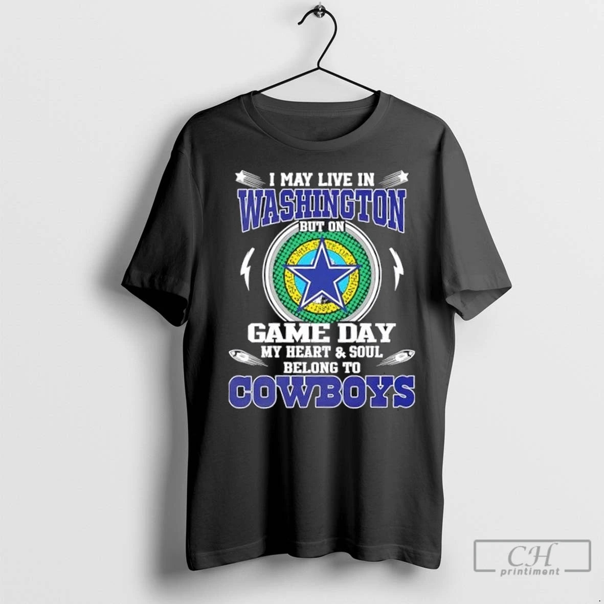 Premium I May Live In Washington But On Game Day My Heart And Soul Belongs
