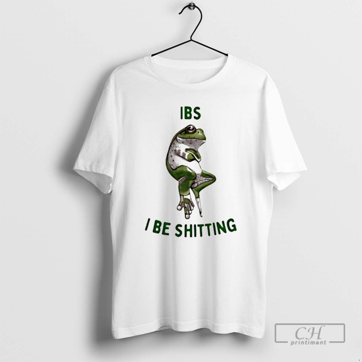 Premium Ibs I Be Shitting Frog Christmas Shirt Sweater