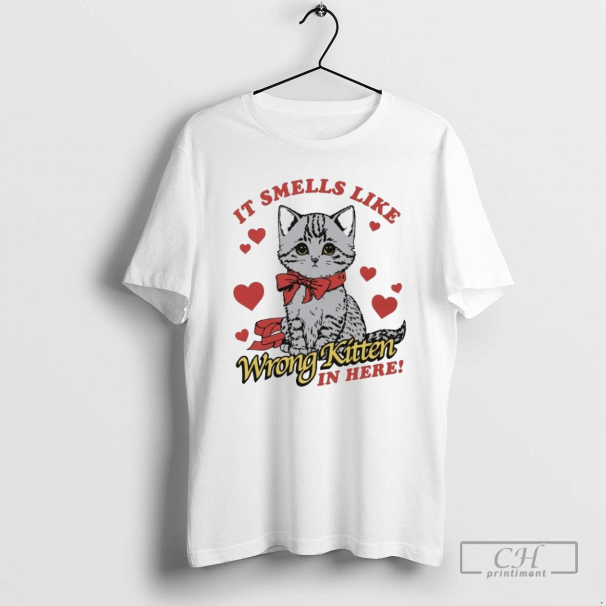 Premium It Smells Like Wrong Kitten In Here Cat Shirt Sweater