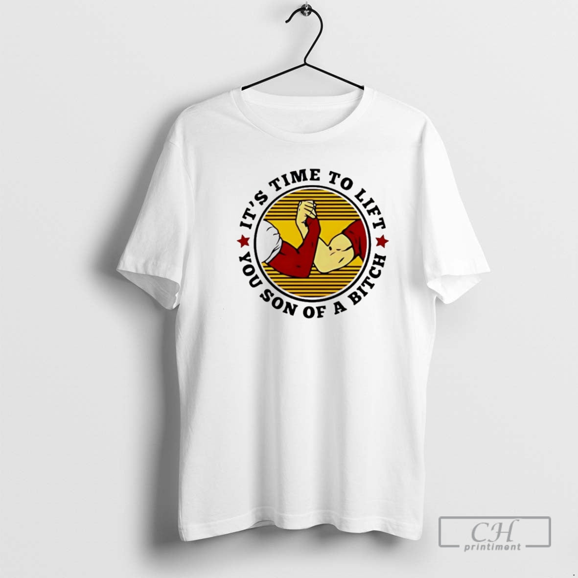 Premium Its Time To Lift You Son Of A Bitch Arm Wrestling Logo Christmas