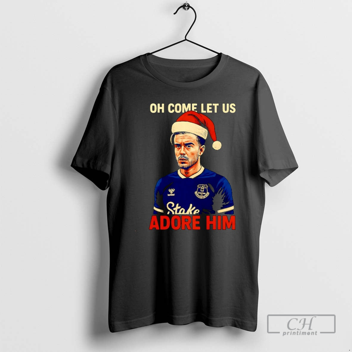 Premium Jack Grealish Oh Come Let Us Adore Him Christmas Christmas Shirt Sweater
