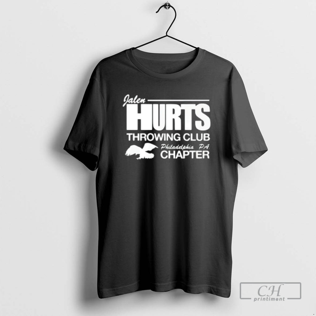 Premium Jason Kelce Jalen Hurts Throwing Club Philadelphia Pa Chapter Shirt Sweater