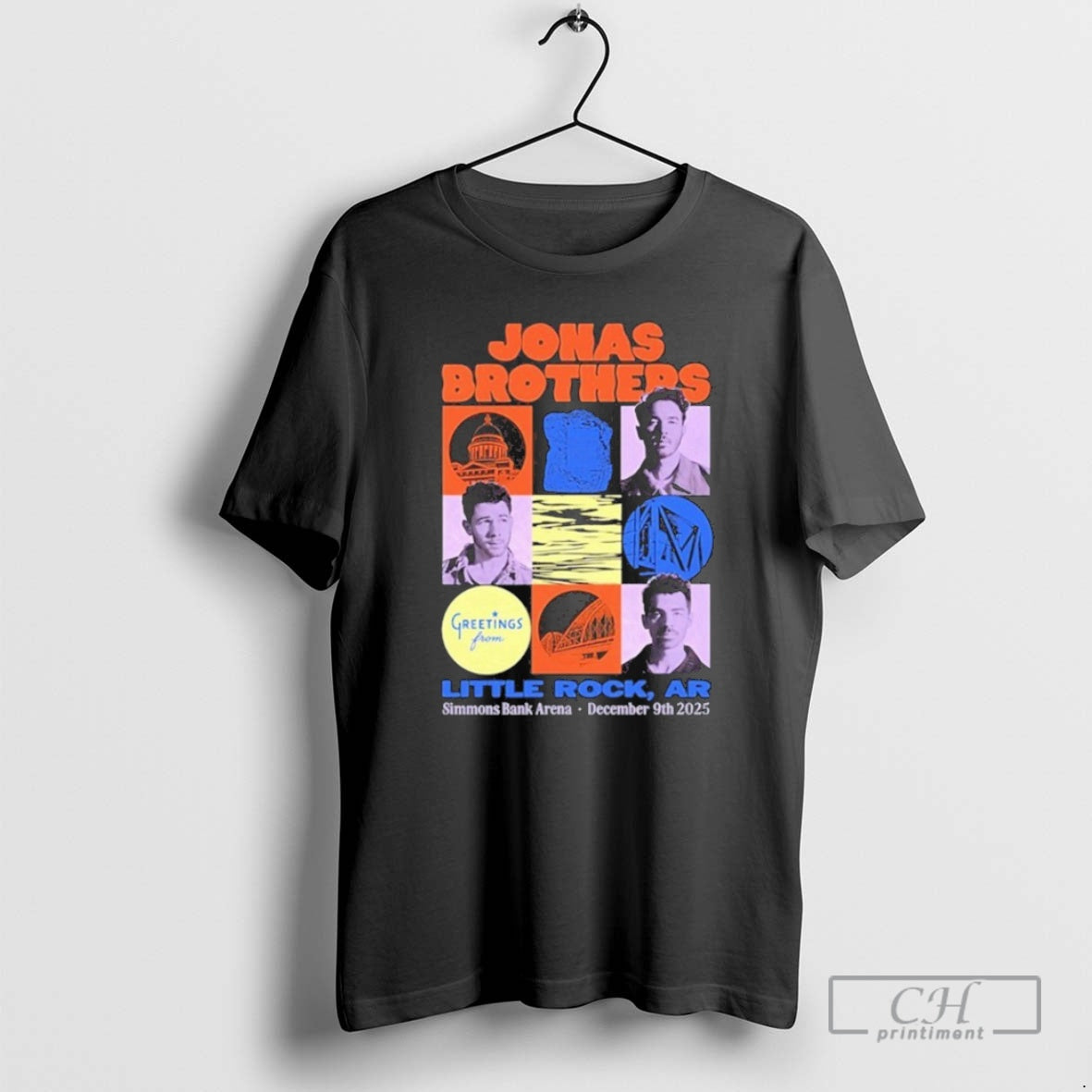 Premium Jonas Brothers Simmons Bank Arena Little Rock Ar Dec 9 2025 Tour Shirt Sweater