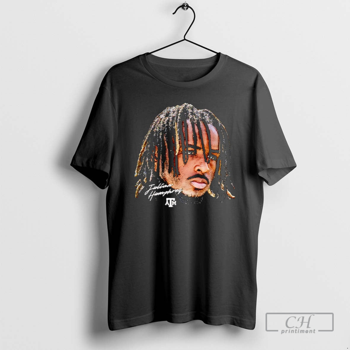 Premium Julian Humphrey Texas Am Basketball Game Face Christmas Shirt Sweater